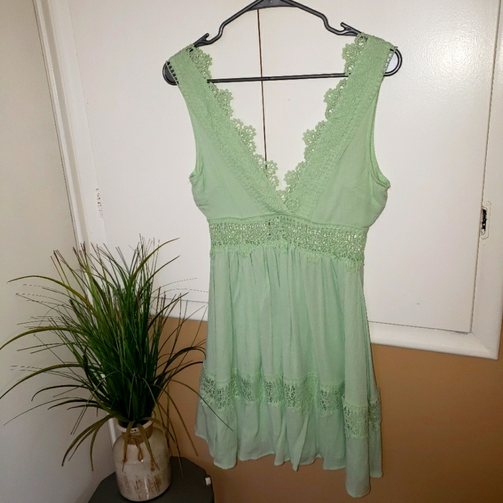 ❤Mint Green Short Dress Size Small